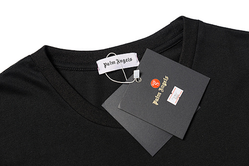 EM Sneakers Palm Angels T-shirt #688 Black /White