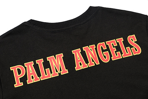 EM Sneakers Palm Angels T-shirt #2004 Black /White