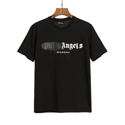 EM Sneakers Palm Angels T-shirt #2009 Black /White 02