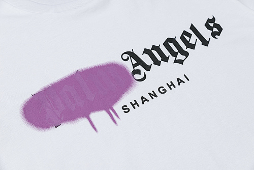 EM Sneakers Palm Angels T-shirt #2009 Black /White