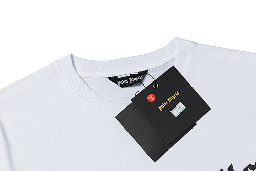 EM Sneakers Palm Angels T-shirt #2009 Black /White