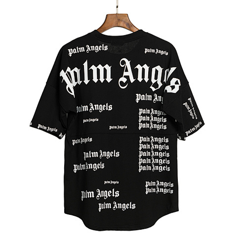 EM Sneakers Palm Angels T-shirt #2027 Black /White