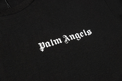 EM Sneakers Palm Angels T-shirt #2029 Black /White