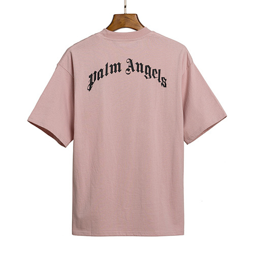 EM Sneakers Palm Angels T-shirt #2058 Black /White /Pink