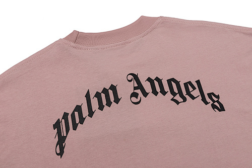 EM Sneakers Palm Angels T-shirt #2058 Black /White /Pink