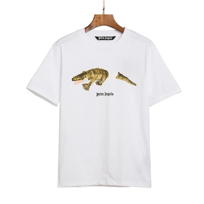 EM Sneakers Palm Angels T-shirt #2062 Black /White 02