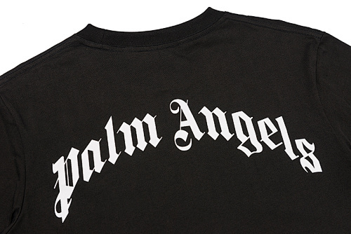 EM Sneakers Palm Angels T-shirt #2062 Black /White