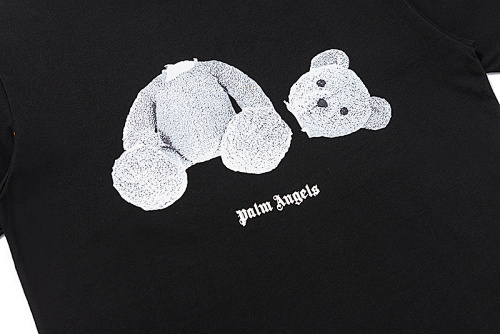 EM Sneakers Palm Angels T-shirt #2069 Black /White