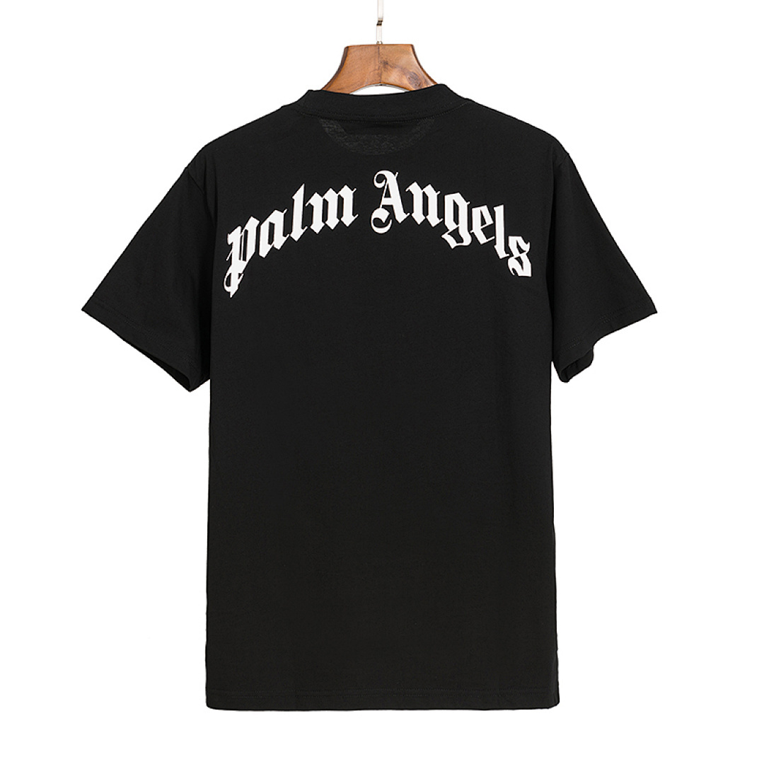 EM Sneakers Palm Angels T-shirt #2069 Black /White