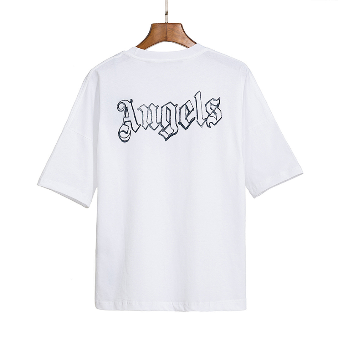 EM Sneakers Palm Angels T-shirt #2070 Black /White