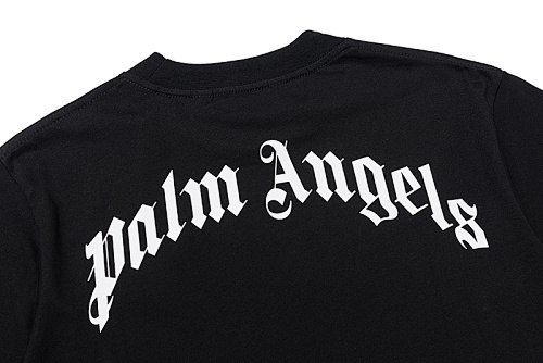 EM Sneakers Palm Angels T-shirt #2151 Black /White