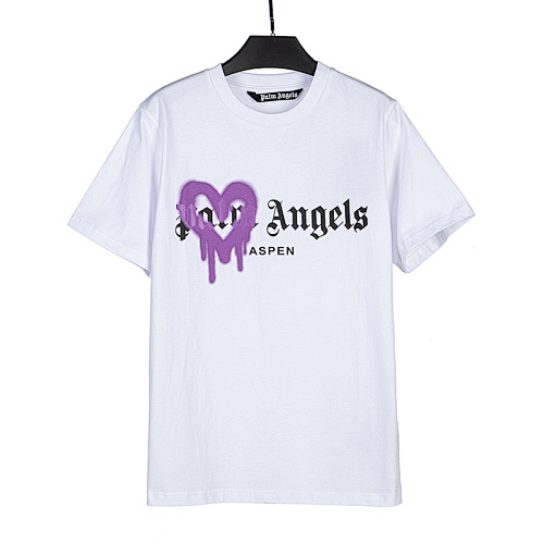 EM Sneakers Palm Angels T-shirt #2170 Black /White-Pink /White-Blue /White-Purple