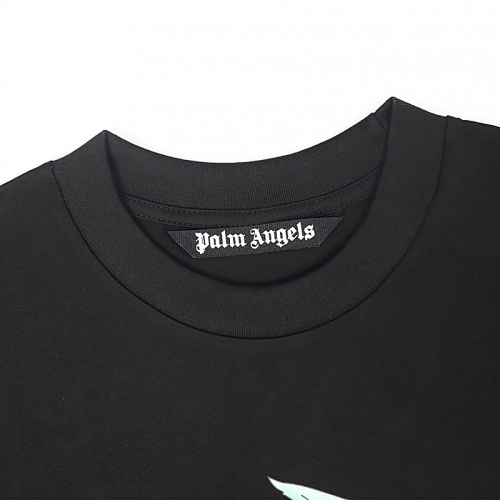 EM Sneakers Palm Angels T-shirt #2198 Black /White