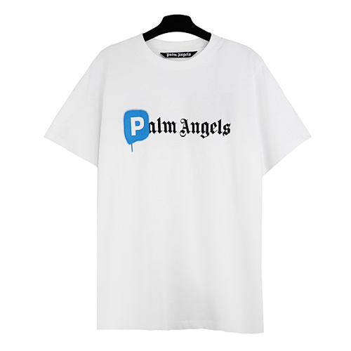 EM Sneakers Palm Angels T-shirt #2200 Black /White
