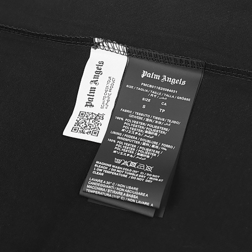 EM Sneakers Palm Angels T-shirt #2200 Black /White