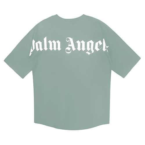 EM Sneakers Palm Angels T-shirt #2206 Black /White /Red /Green /Turquoise /Military