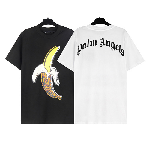 EM Sneakers Palm Angels T-shirt #2211 Black /White