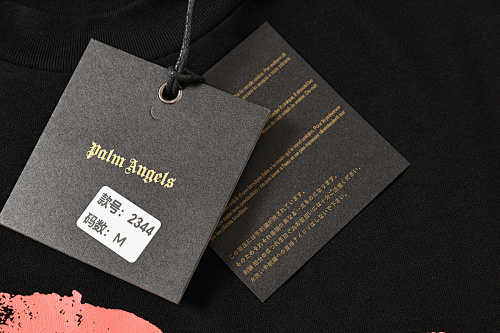 EM Sneakers Palm Angels T-shirt #2344 Black