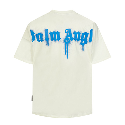 EM Sneakers Palm Angels T-shirt #2347 Black-Pink /White /Black-White