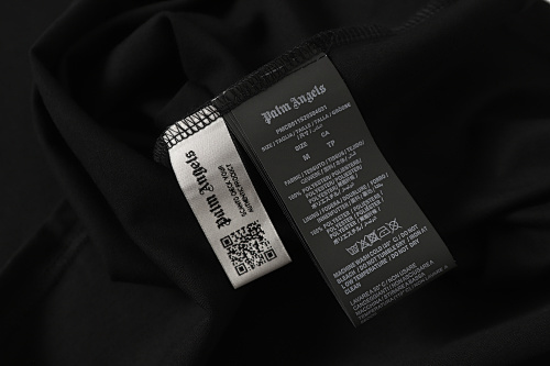 EM Sneakers Palm Angels T-shirt #2347 Black-Pink /White /Black-White