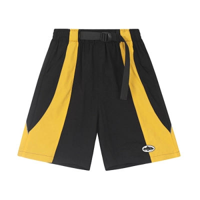 EM Sneakers Corteiz Spring Shorts Black Yellow #890 01