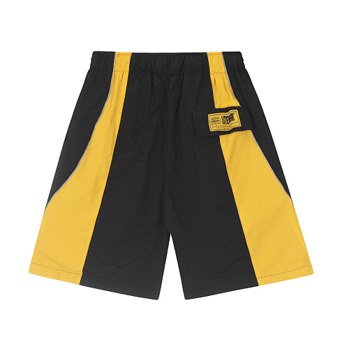 EM Sneakers Corteiz Spring Shorts Black Yellow #890