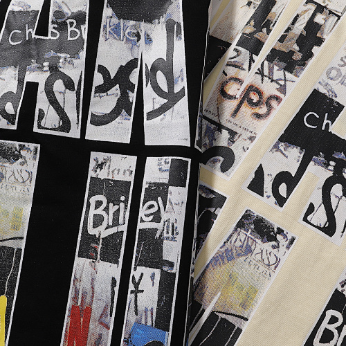 EM Sneakers Godspeed Basketball No. 13 Player Poster Print T-shirt #7055 Black /Apricot