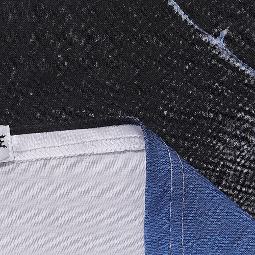 EM Sneakers Godspeed Masked Print T-shirt #7036 Black /White