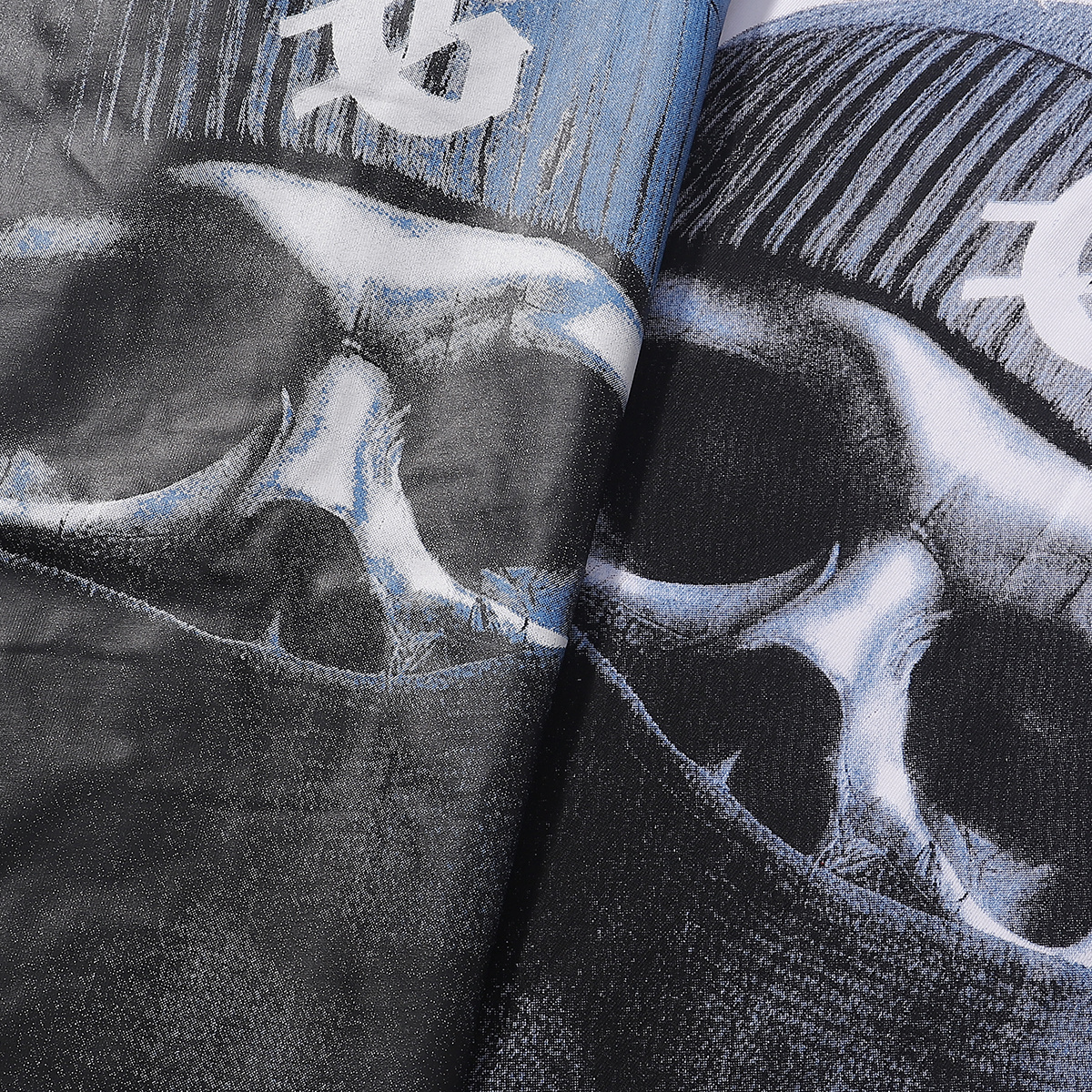 EM Sneakers Godspeed Masked Print T-shirt #7036 Black /White