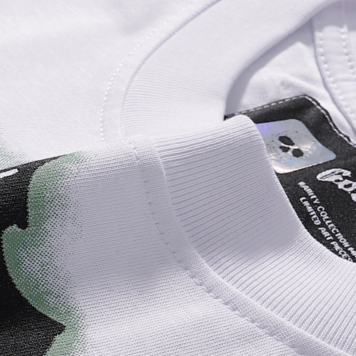 EM Sneakers Godspeed Skull Marine Corps Print T-shirt #7052 Black /White