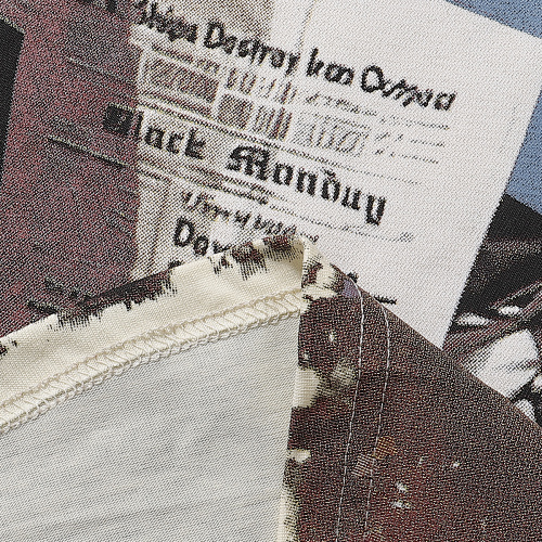 EM Sneakers Godspeed Skull Print T-shirt #7037 Black /Red /Apricot