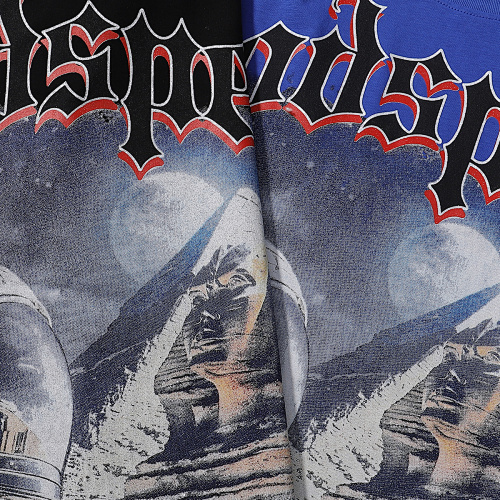 EM Sneakers Godspeed Spacesuit Pyramid Print T-shirt #7053 Black /Blue