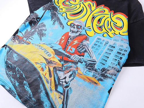 EM Sneakers Godspeed T-shirt #1111 Washed Black