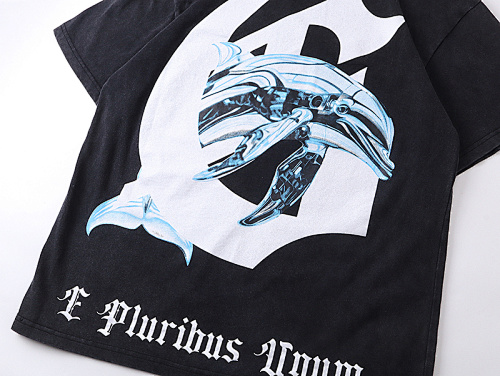 EM Sneakers Godspeed T-shirt #1112 Washed Black