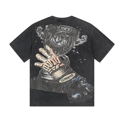EM Sneakers Godspeed T-shirt #1171 Washed Black 02