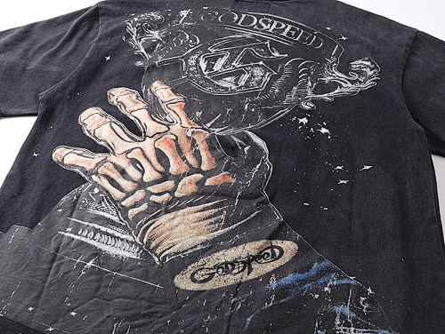 EM Sneakers Godspeed T-shirt #1171 Washed Black