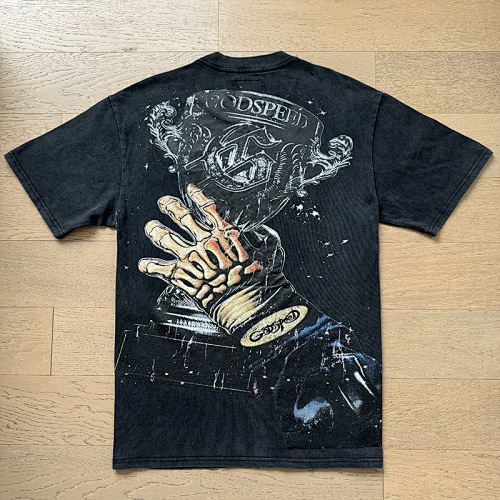 EM Sneakers Godspeed T-shirt #1171 Washed Black