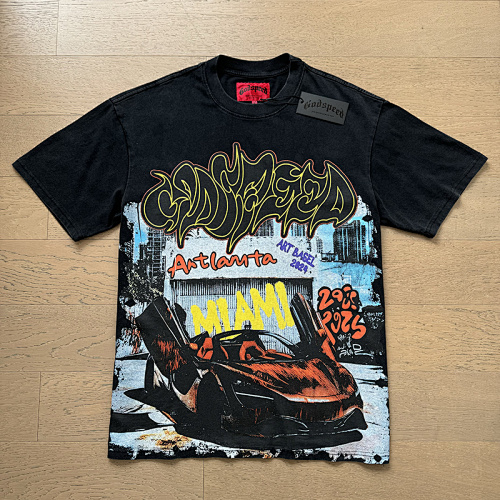 EM Sneakers Godspeed T-shirt #1071 Washed Black