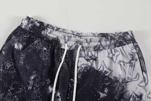 EM Sneakers Louis Vuitton Shorts #S412 Blue /Black