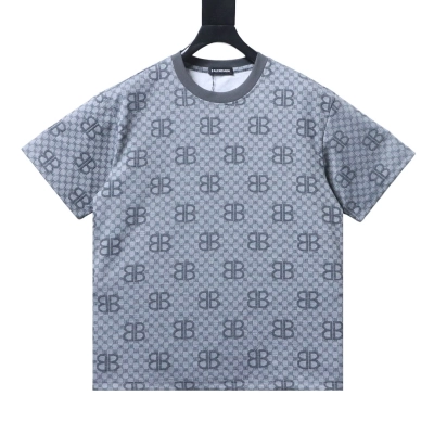 EM Sneakers Balenciaga 26SS All-over Baby Monogram T-shirt Dark Grey 01