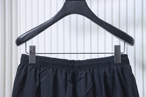 EM Sneakers Balenciaga 3B Football Tracksuit Black Technical Cotton Blend Poplin Pants