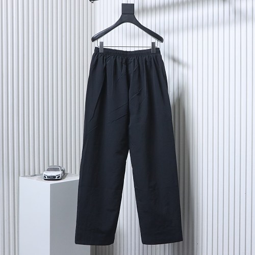 EM Sneakers Balenciaga 3B Football Tracksuit Black Technical Cotton Blend Poplin Pants