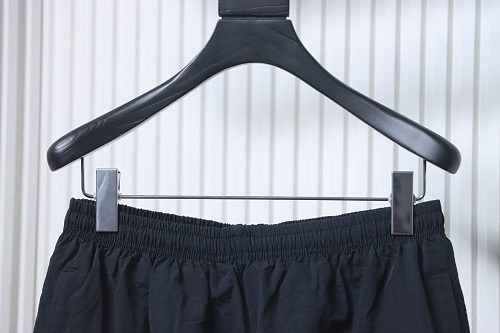 EM Sneakers Balenciaga 3B Football Tracksuit Black Technical Cotton Blend Poplin Pants