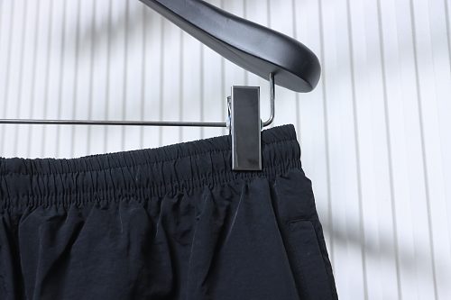 EM Sneakers Balenciaga 3B Football Tracksuit Black Technical Cotton Blend Poplin Pants