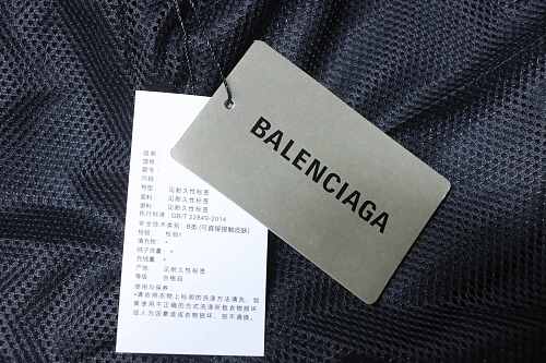 EM Sneakers Balenciaga 3B Football Tracksuit Black Technical Cotton Blend Poplin Pants