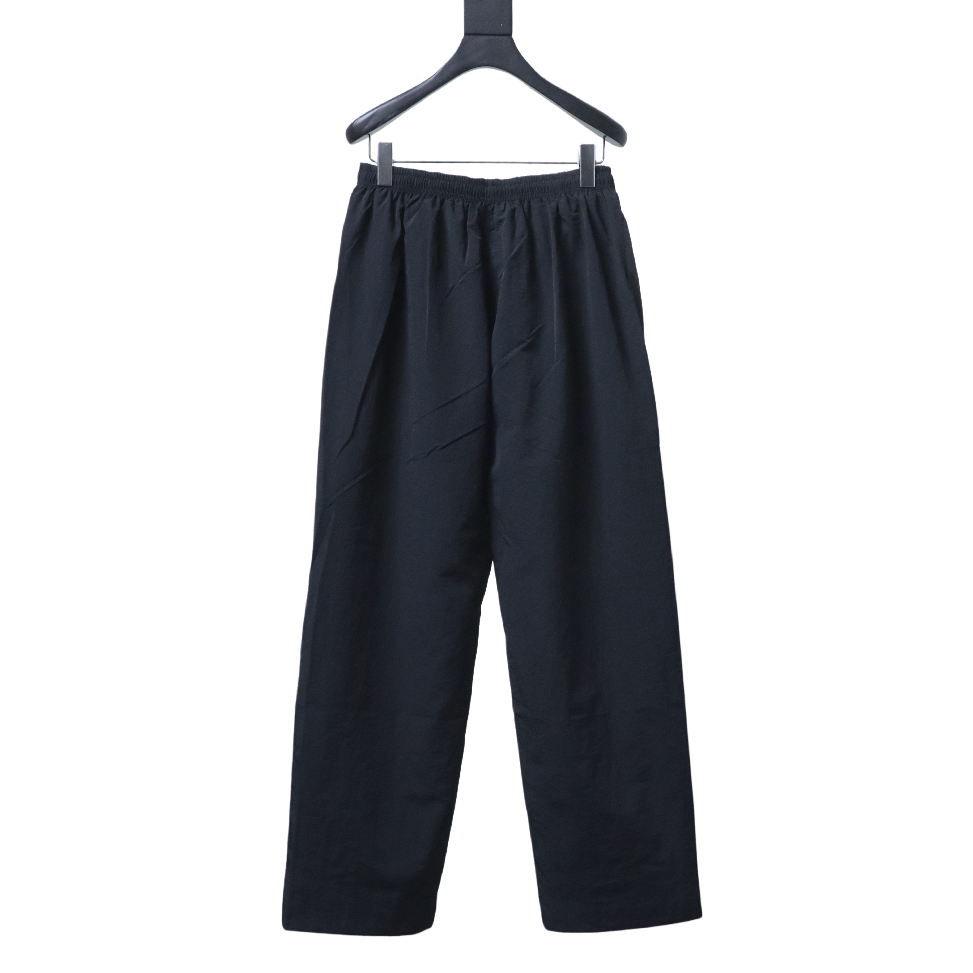 EM Sneakers Balenciaga 3B Football Tracksuit Black Technical Cotton Blend Poplin Pants