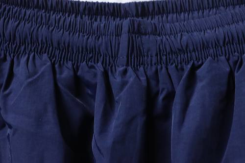 EM Sneakers Balenciaga 3B Football Tracksuit Dark Navy Blue Technical Cotton Blend Poplin Pants