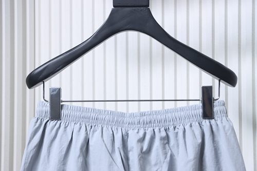 EM Sneakers Balenciaga 3B Football Tracksuit New Grey Tech Cotton Blend Poplin Pants