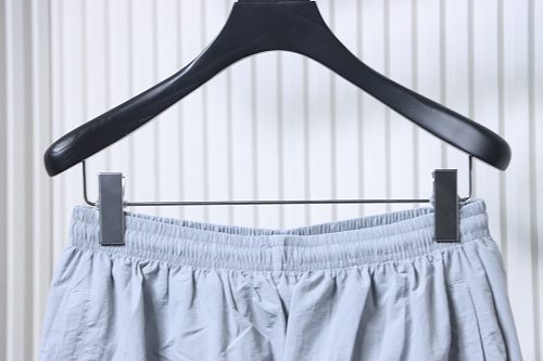 EM Sneakers Balenciaga 3B Football Tracksuit New Grey Tech Cotton Blend Poplin Pants