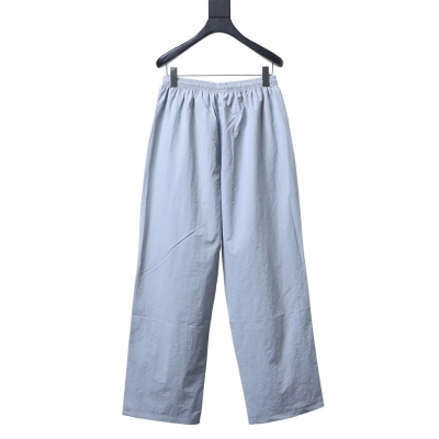 EM Sneakers Balenciaga 3B Football Tracksuit New Grey Tech Cotton Blend Poplin Pants 02